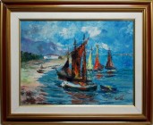 Mala uvala, ulje na platnu, 43 x 31 cm