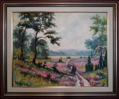 Pogled na livadu, ulje na platnu, 50 x 40 cm