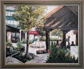 Svetonedeljska špica, ulje na platnu, 50 x 40 cm